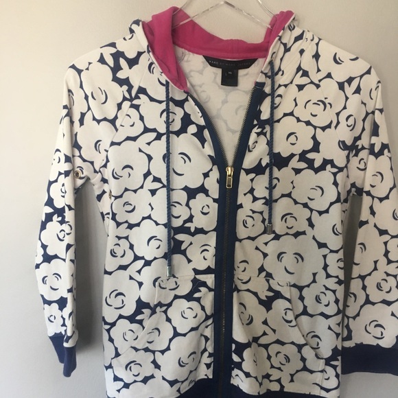 MARC JACOBS floral zip up hoodie XS - Picture 9 of 13